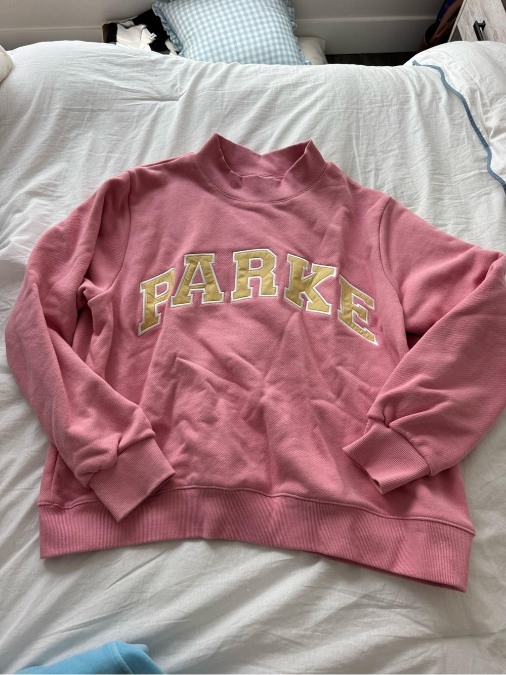 PARKE conch/peel mockneck
